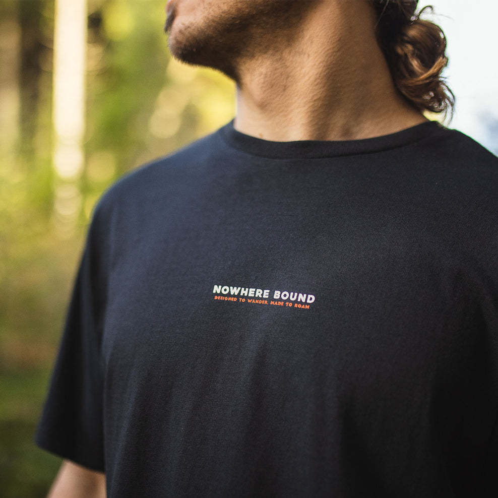 Passenger Tourer Recycled Cotton T-Shirt Black