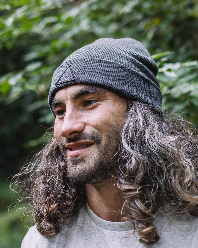 Passenger's Core Recycled Low-Top Beanie Charcoal