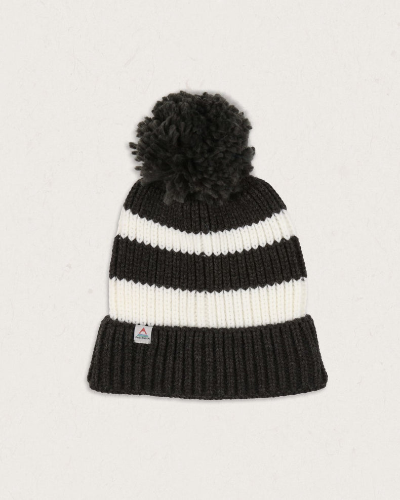 Passenger Summit Recycled Bobble Hat Black