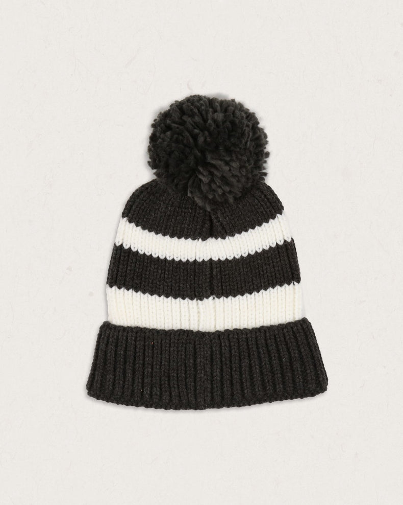 Passenger Summit Recycled Bobble Hat Black