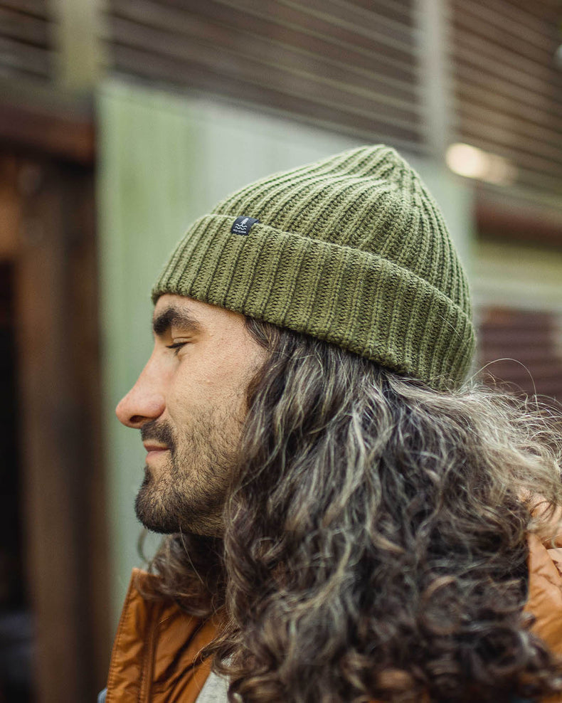 Passenger's Fisherman Recycled Beanie Khaki
