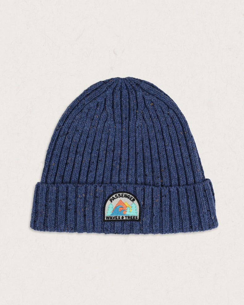 Passenger's Katira Rib Knit Beanie Blue Coral