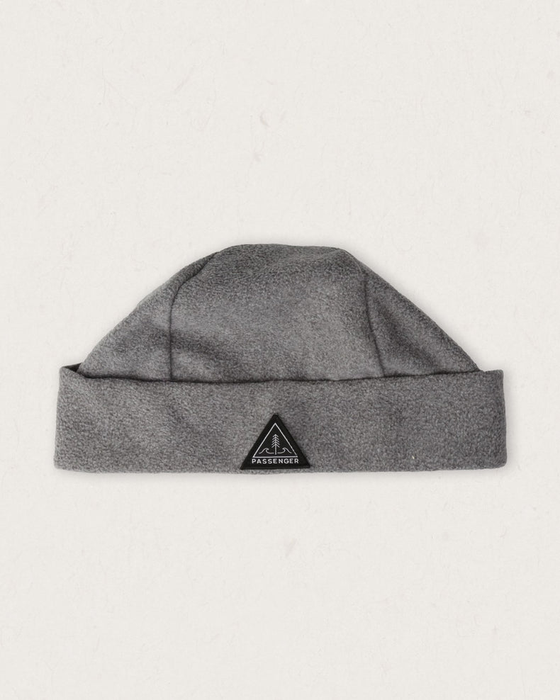 Passenger Wanderer Recycled Polar Beanie Grey Marl