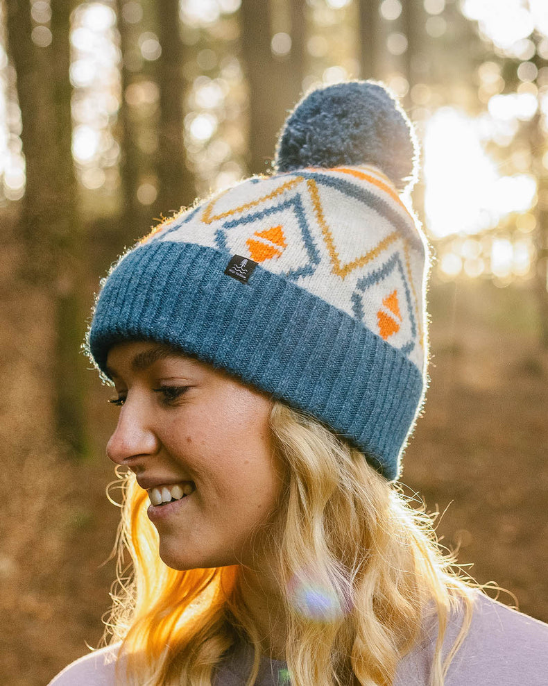 Passenger Ember Recycled Bobble Hat Grey Marl