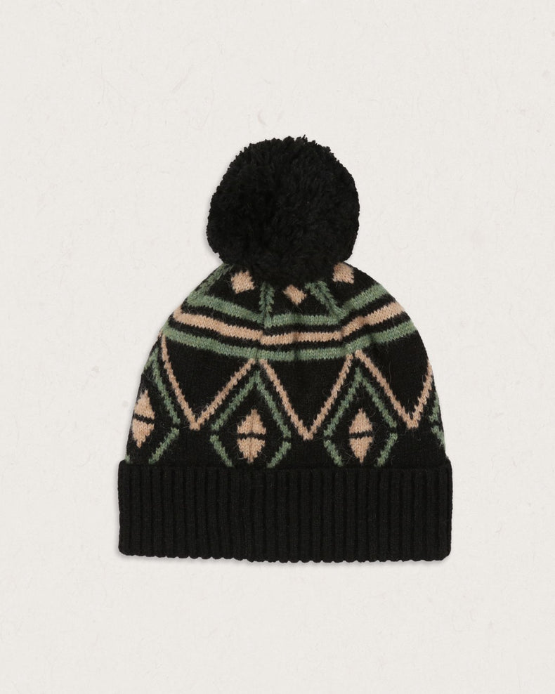 Passenger Ember Recycled Bobble Hat Black