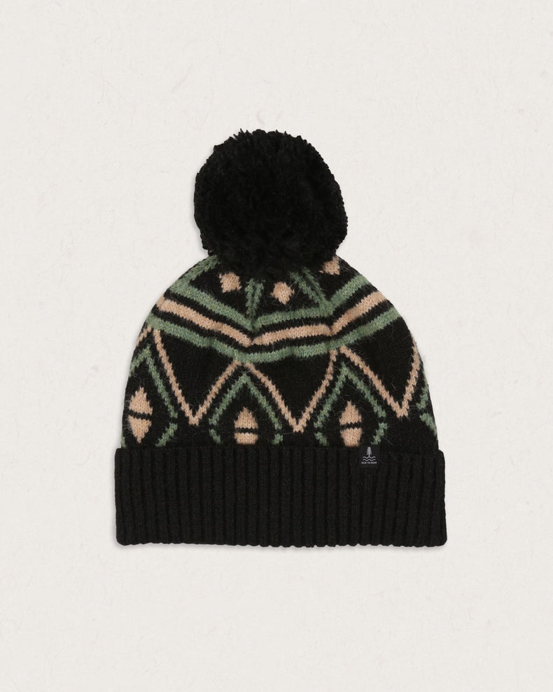 Passenger Ember Recycled Bobble Hat Black