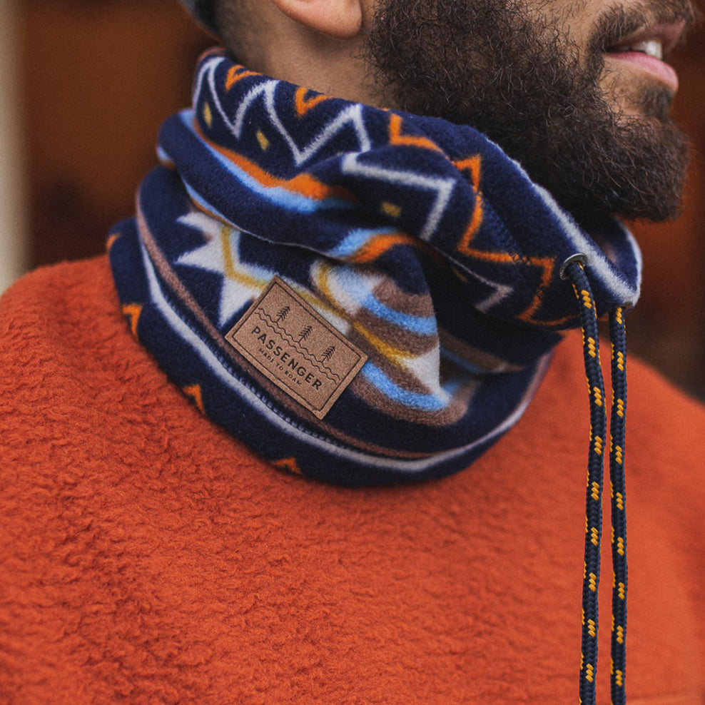 Passenger's Tor Polar Fleece Snood Stargazer Navy