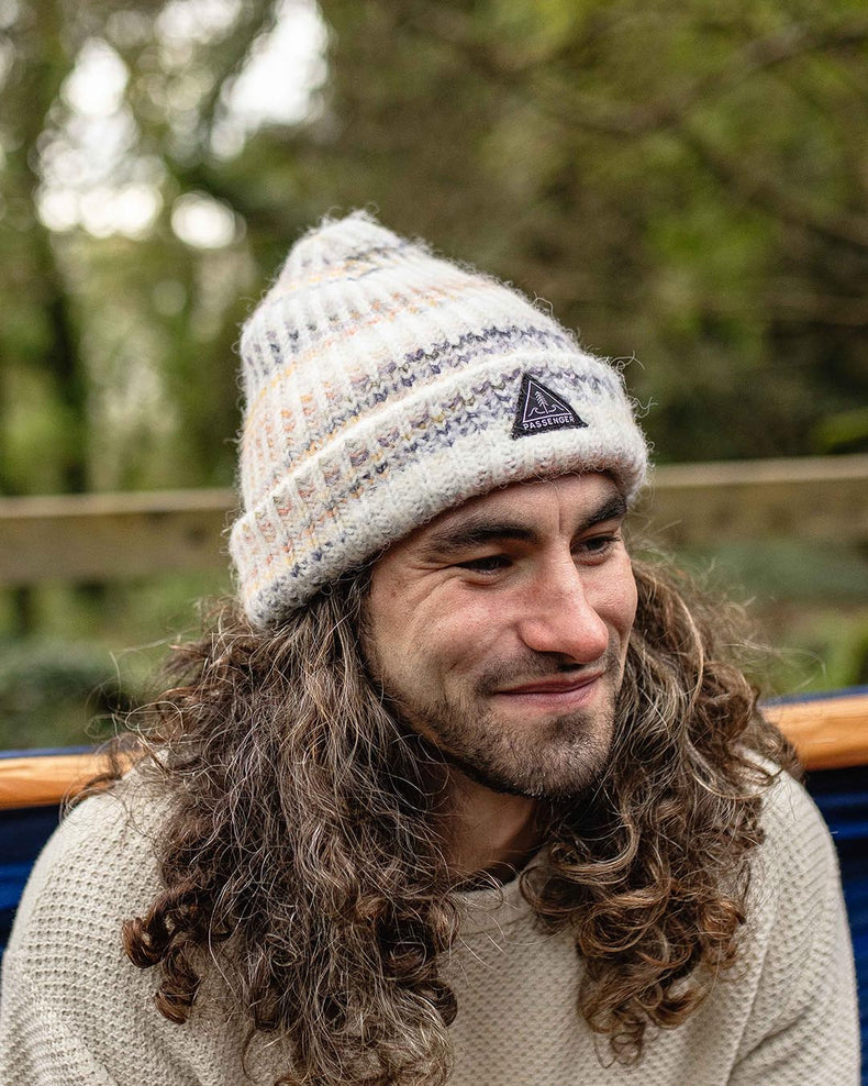 Passenger High Tide Double Layered Beanie Hazy Multi