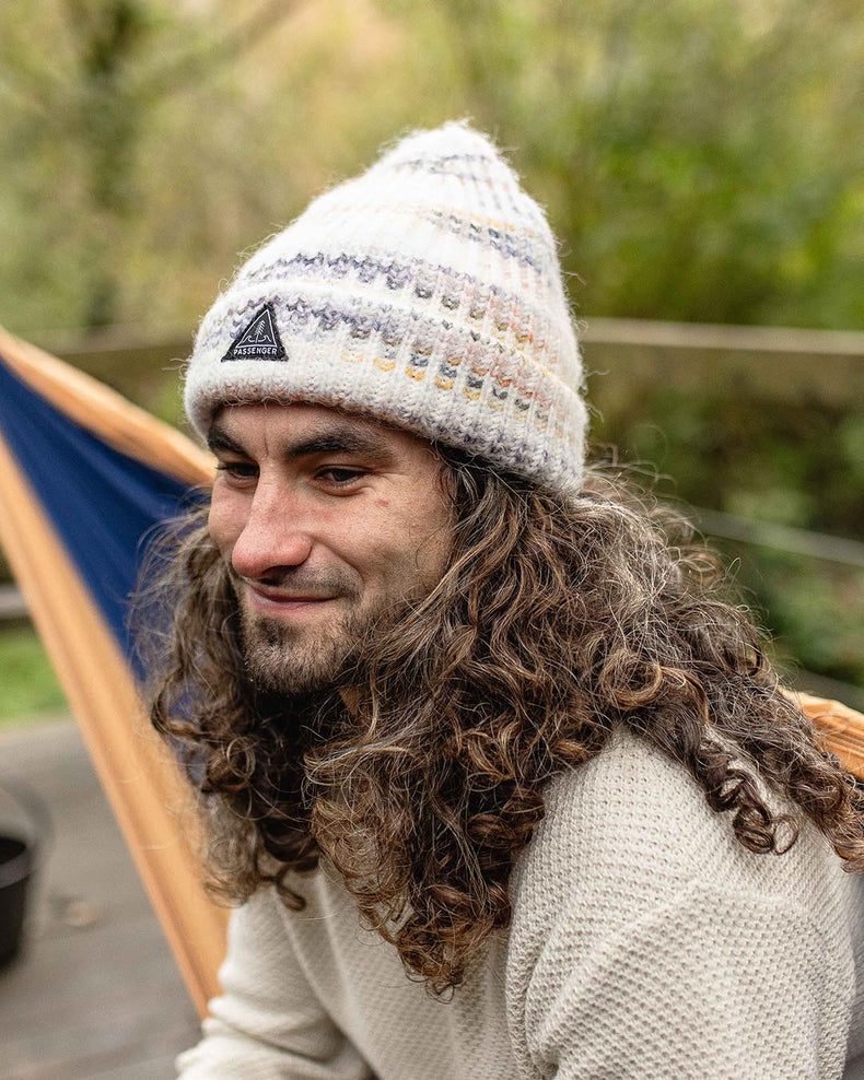 Passenger High Tide Double Layered Beanie Hazy Multi