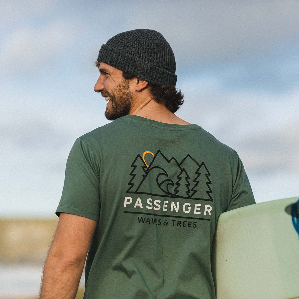 Passenger's Compass Beanie Faded Black