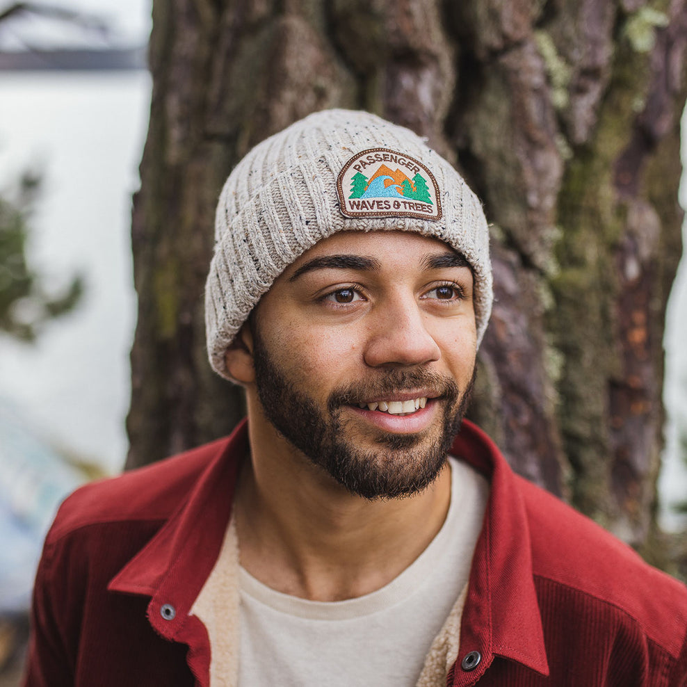 Passenger's Katira Rib Knit Beanie Oatmeal