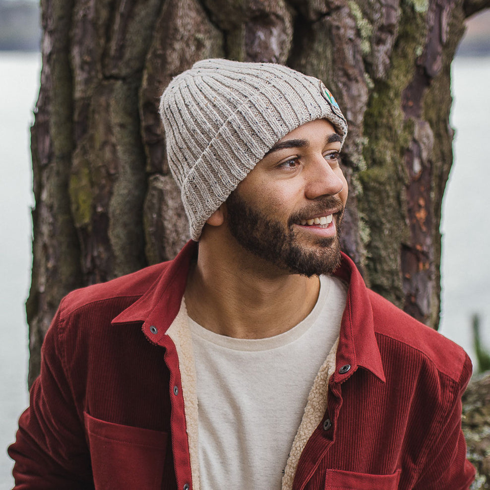 Passenger's Katira Rib Knit Beanie Oatmeal