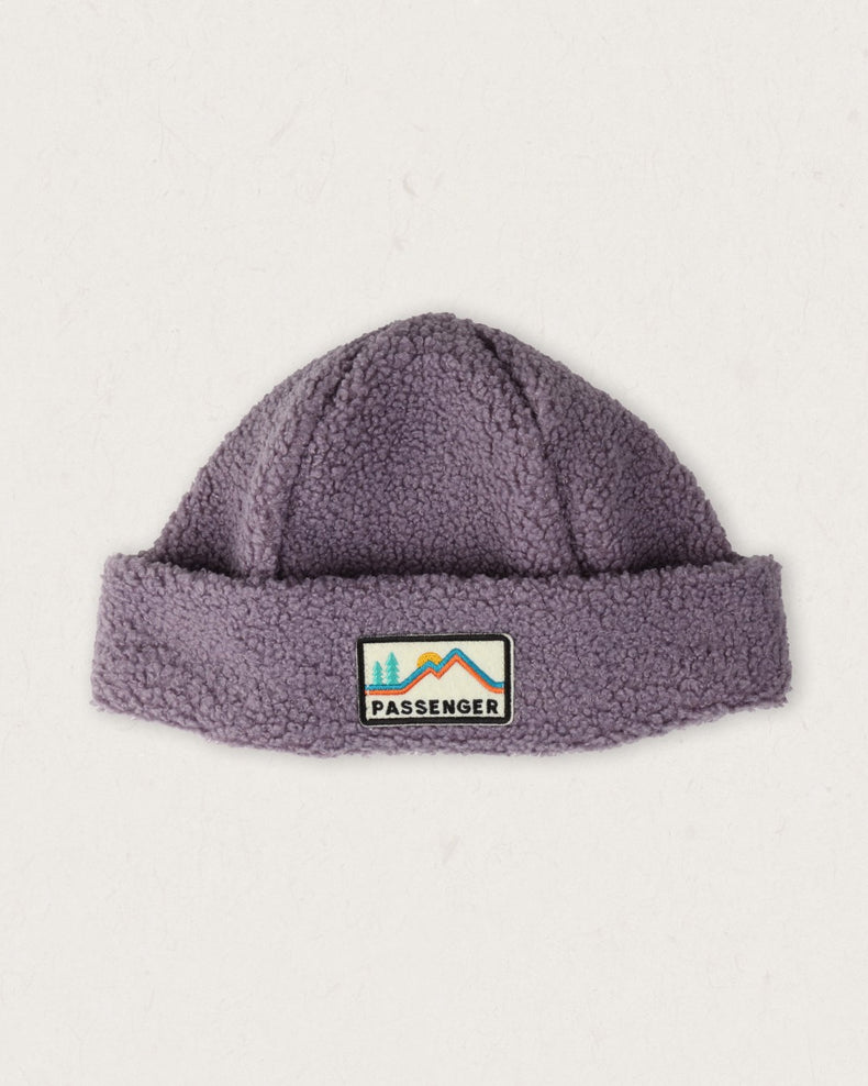 Passenger Peak Recycled Sherpa Beanie Dusty Lilac