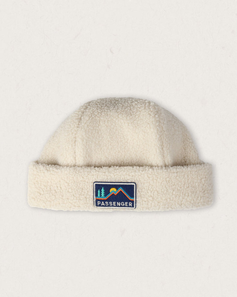 Passenger Peak Recycled Sherpa Beanie Birch