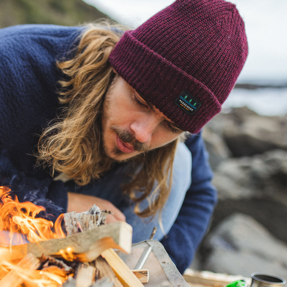 Passenger's High Tide Double Layered Beanie Russet