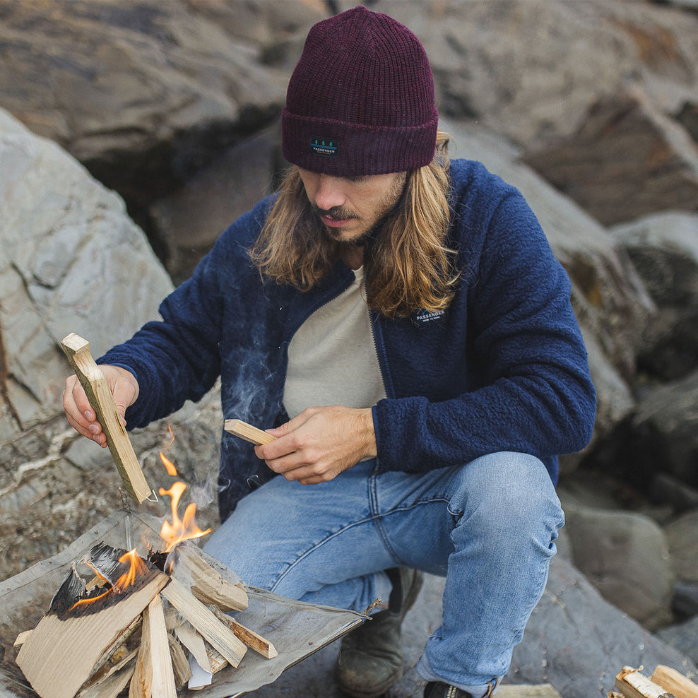 Passenger's High Tide Double Layered Beanie Russet