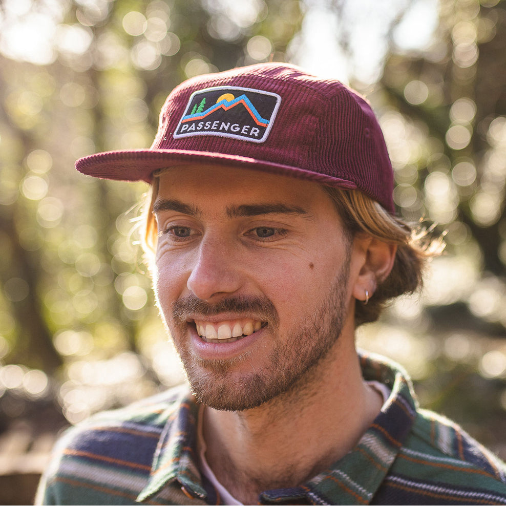 Passenger's Downtime Cord Cap Russet