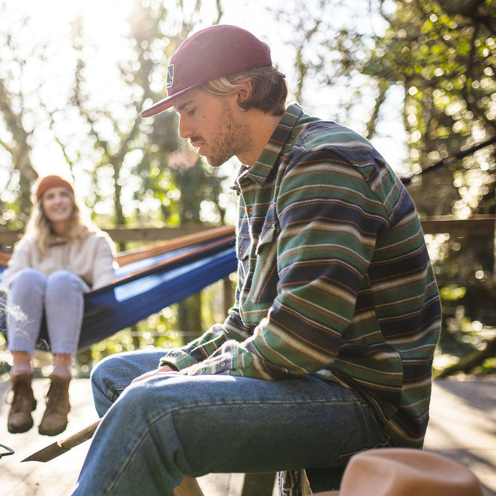 Passenger's Downtime Cord Cap Russet