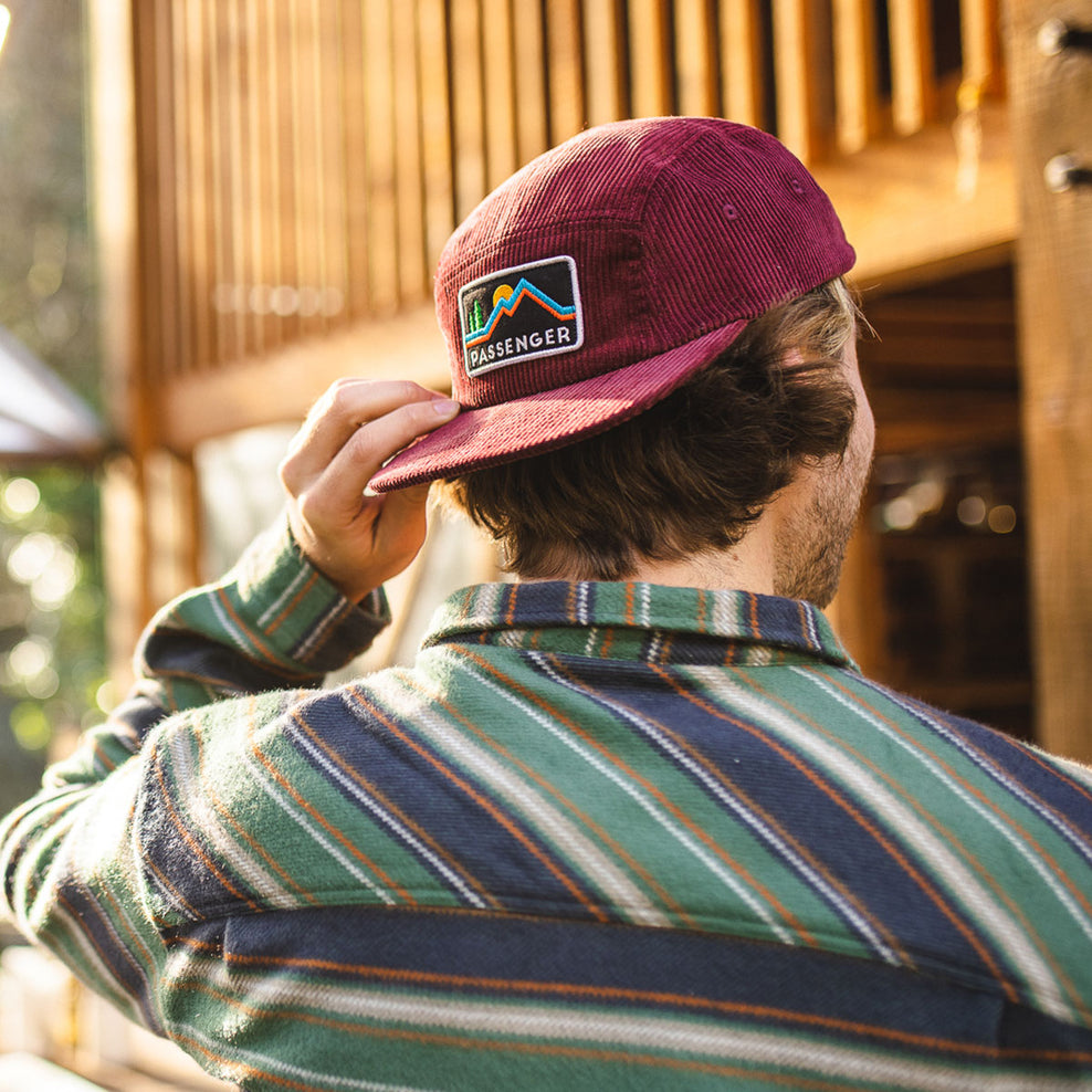 Passenger's Downtime Cord Cap Russet