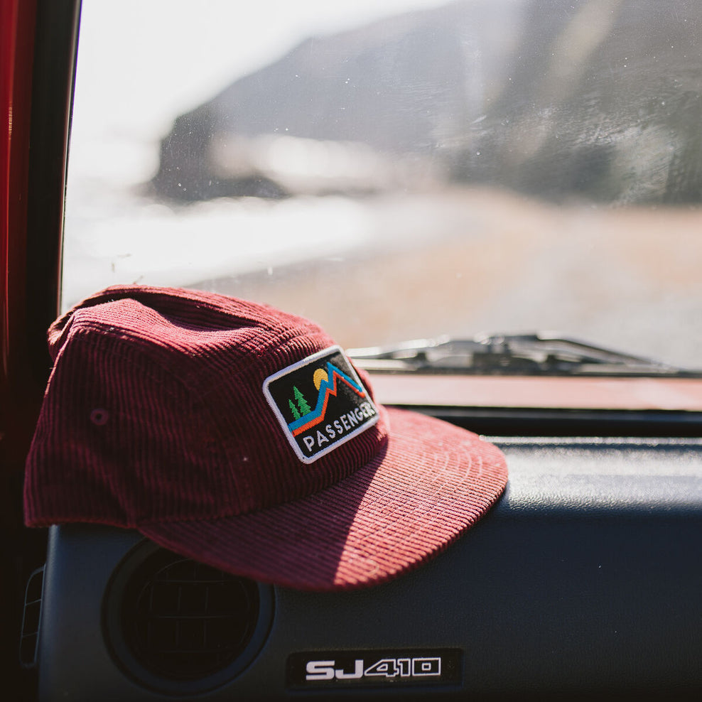 Passenger's Downtime Cord Cap Russet