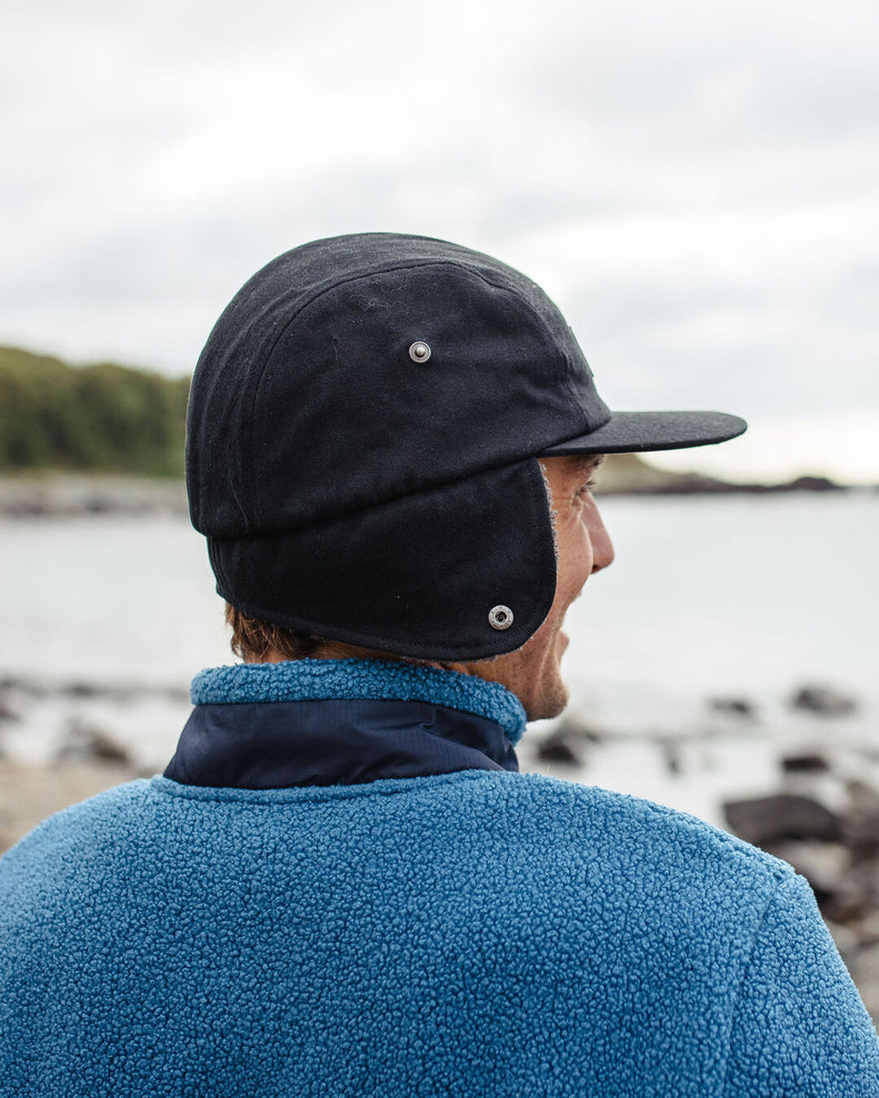 Passenger Daytime Recycled Cotton Sherpa Lined Hat Black