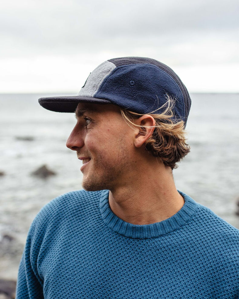 Passenger Pine Recycled Polar Fleece Cap Grey Marl