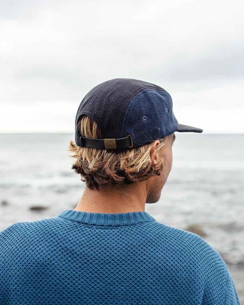 Passenger Pine Recycled Polar Fleece Cap Grey Marl