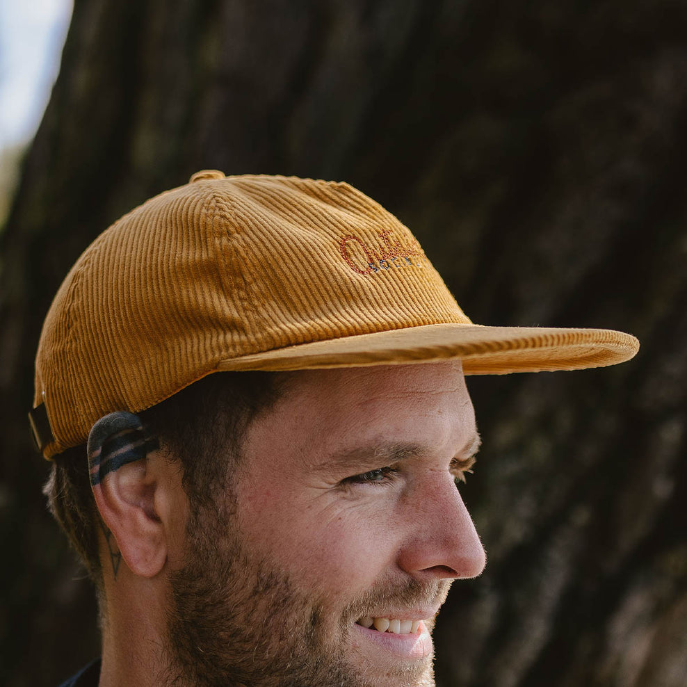 Passenger's Outsiders Recycled Cotton Cord Cap Sandy Brown