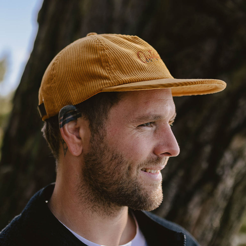 Passenger's Outsiders Recycled Cotton Cord Cap Sandy Brown