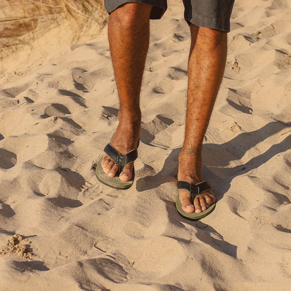 Passenger Laguna Flip Flops Laurel Green