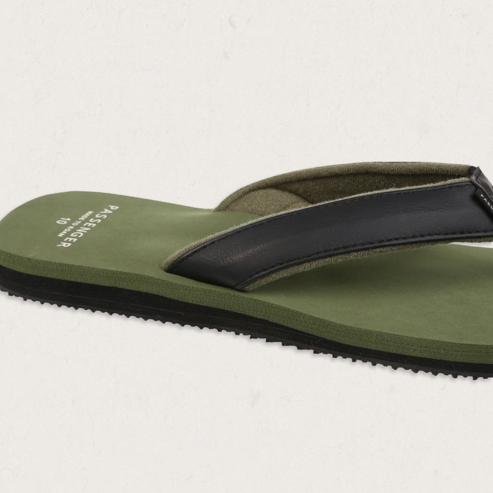 Passenger Laguna Flip Flops Laurel Green