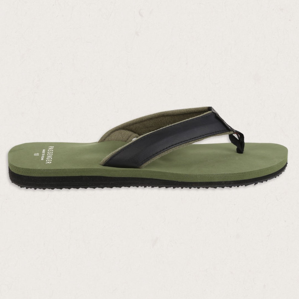 Passenger Laguna Flip Flops Laurel Green