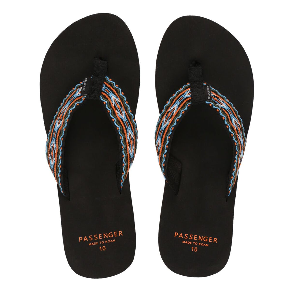 Passenger Santos Flip Flop Black