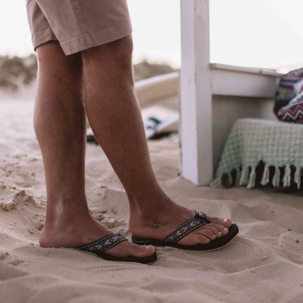 Passenger Santos Flip Flop Black