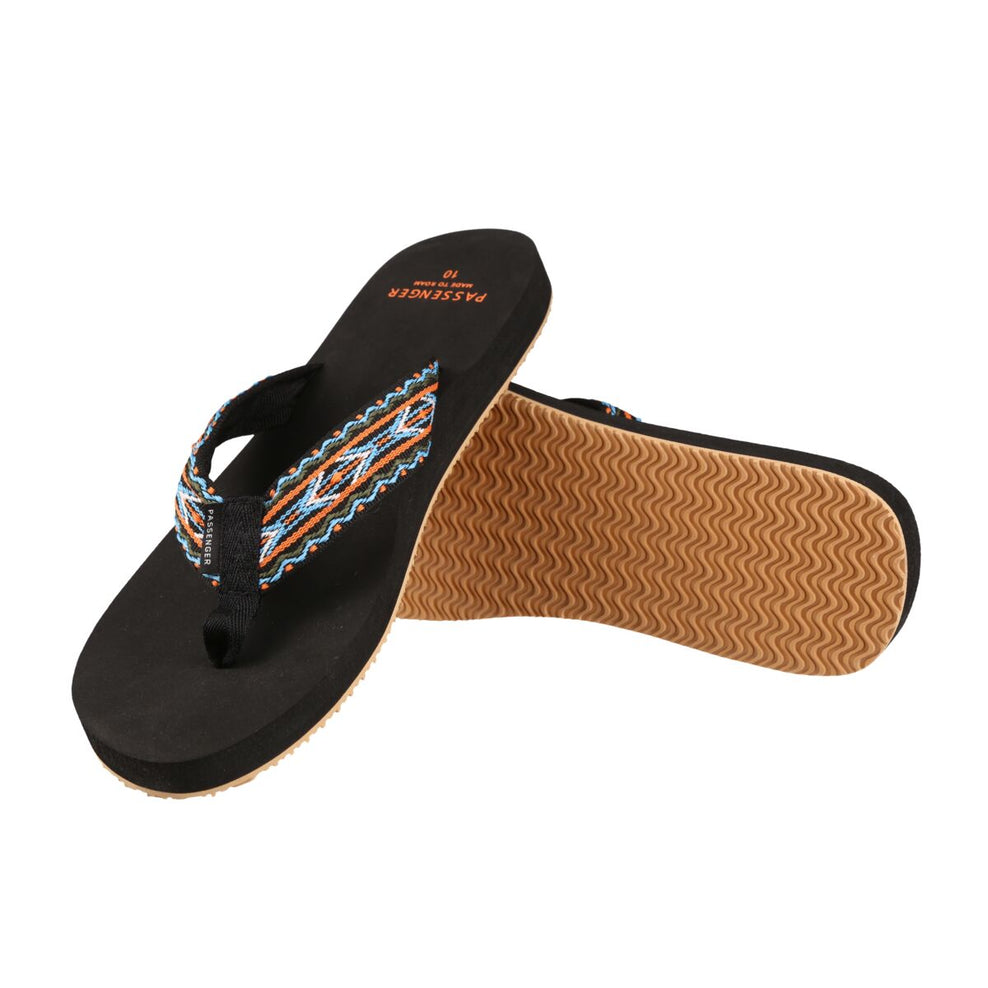 Passenger Santos Flip Flop Black