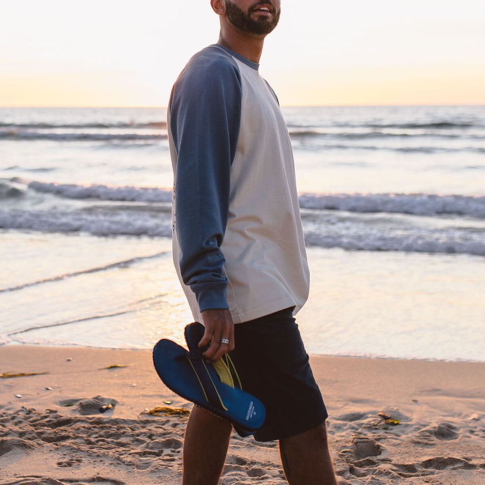 Passenger Laguna Flip Flops Ash Blue