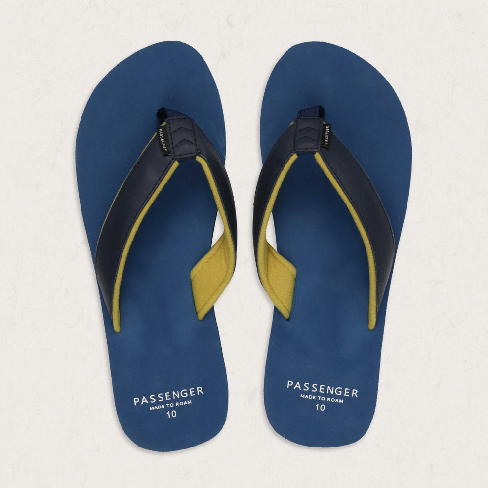 Passenger Laguna Flip Flops Ash Blue