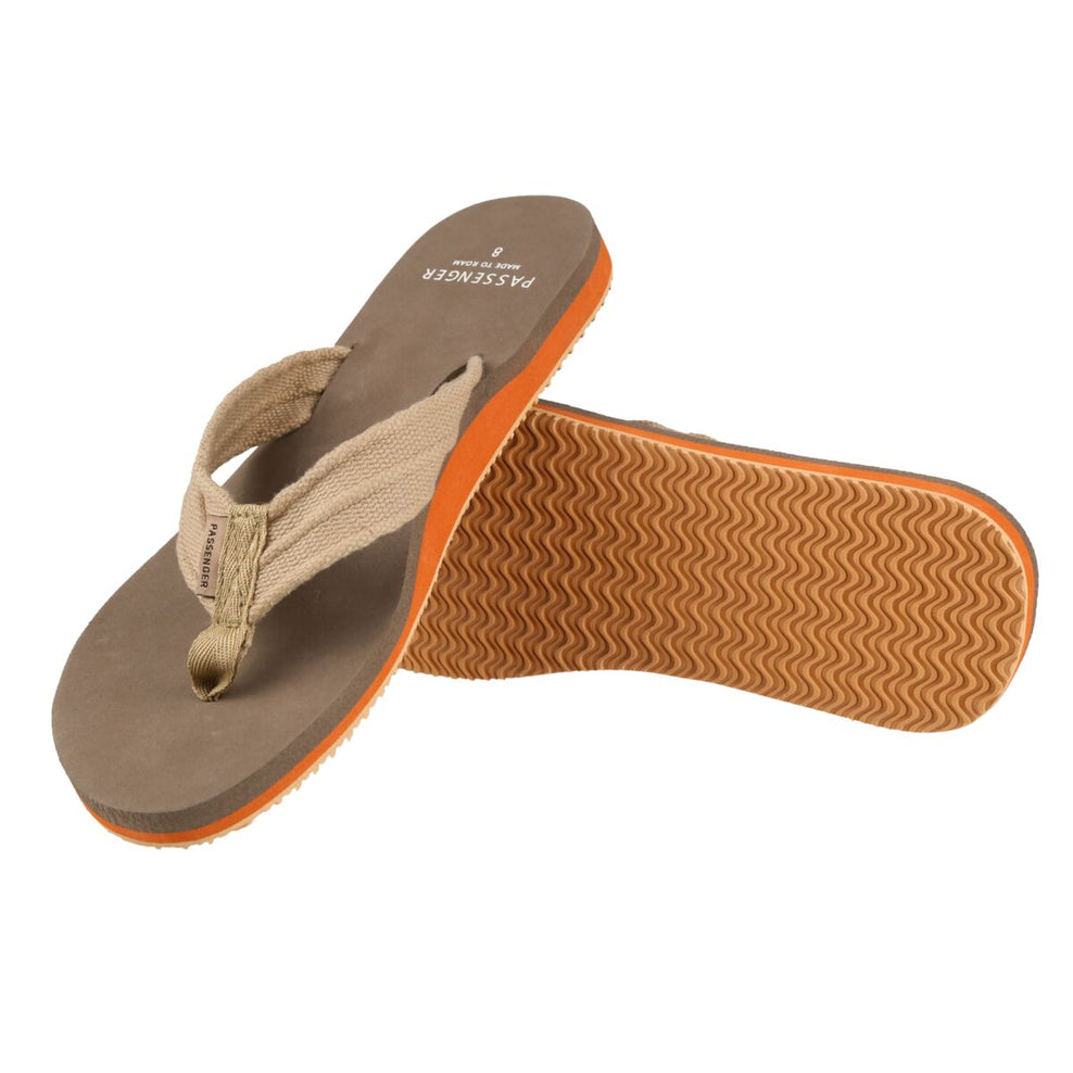 Passenger Santos Flip Flop Taupe