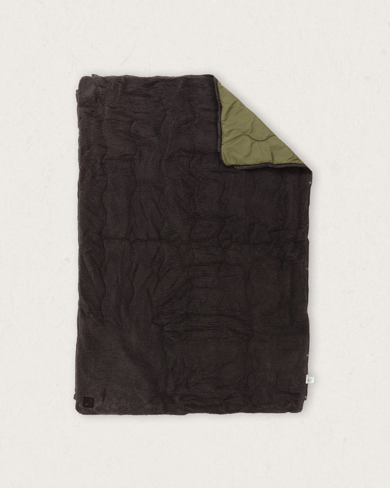 Passenger Nomadic Recycled Sherpa Blanket Khaki