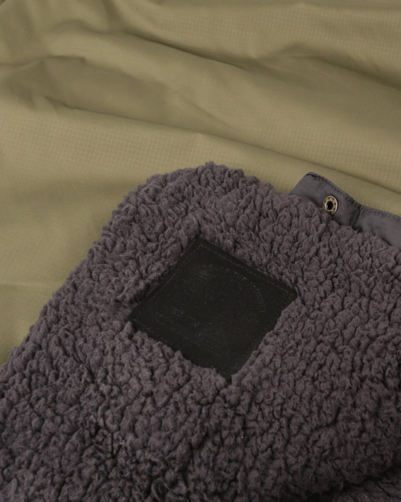 Passenger Nomadic Recycled Sherpa Blanket Khaki