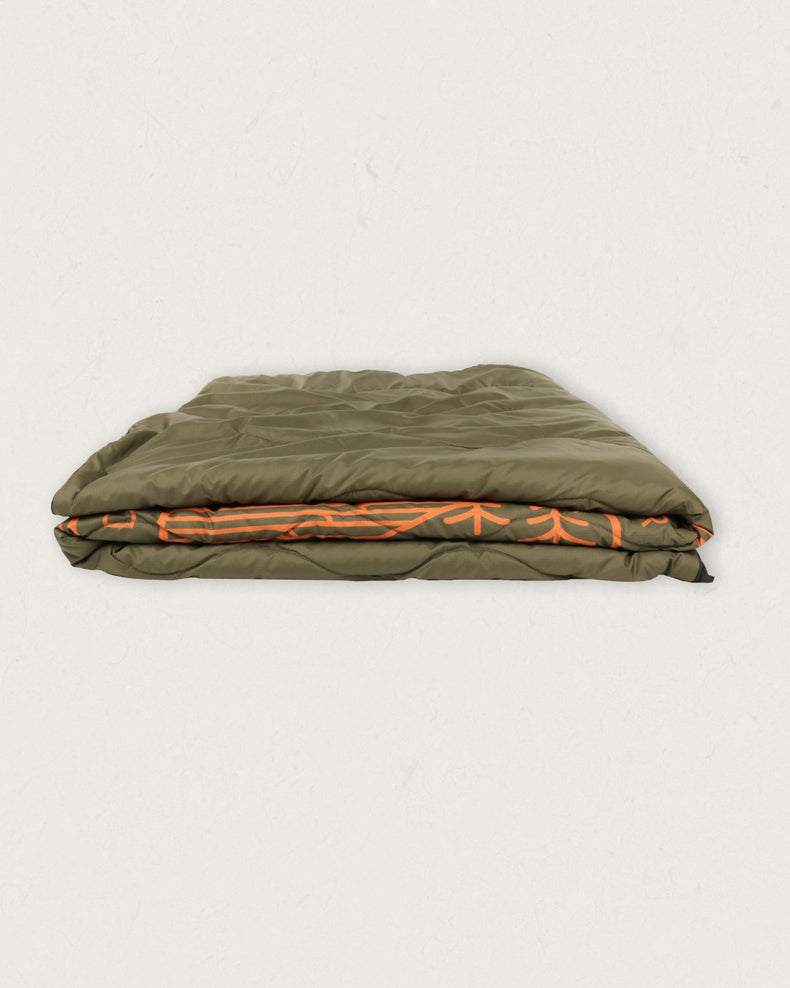 Passenger Nomadic Recycled Sherpa Blanket Khaki