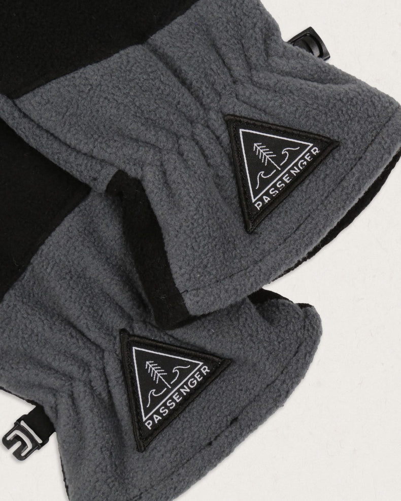 Passenger Daytrip Recycled Polar Fleece Touch Screen Gloves Black