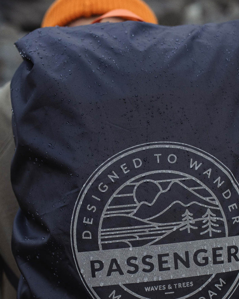 Passenger Recycled Waterproof Backpack Cover (18-35L) Black