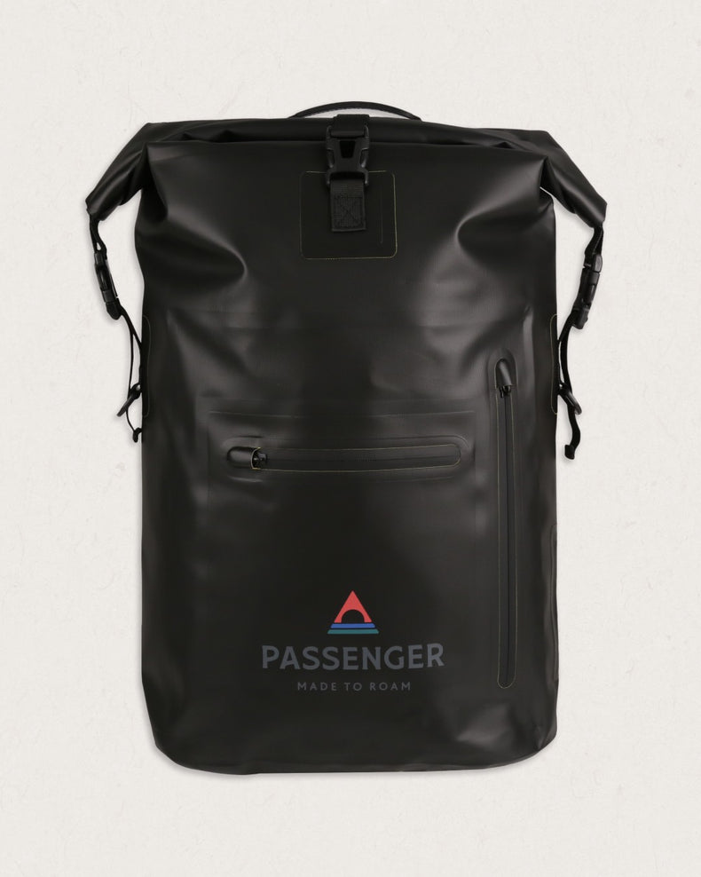 Passenger Tide 25L Recycled Dry Bag Backpack Black