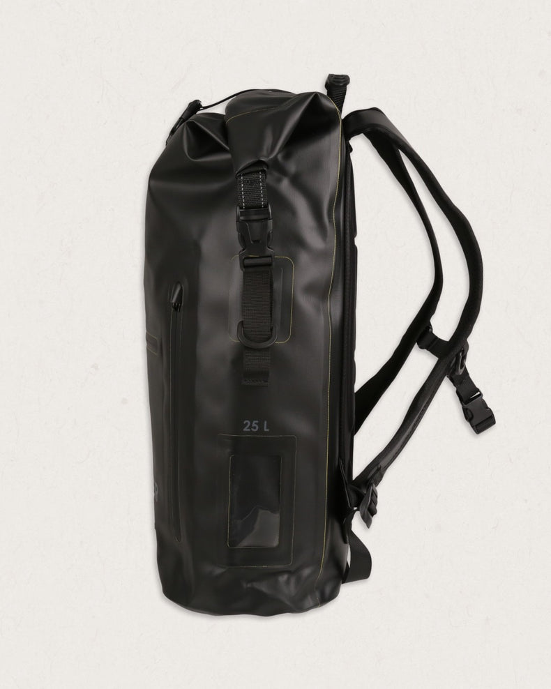 Passenger Tide 25L Recycled Dry Bag Backpack Black