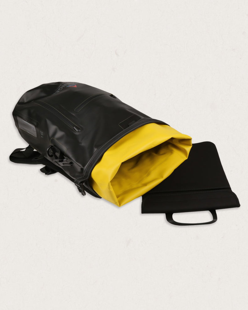 Passenger Tide 25L Recycled Dry Bag Backpack Black