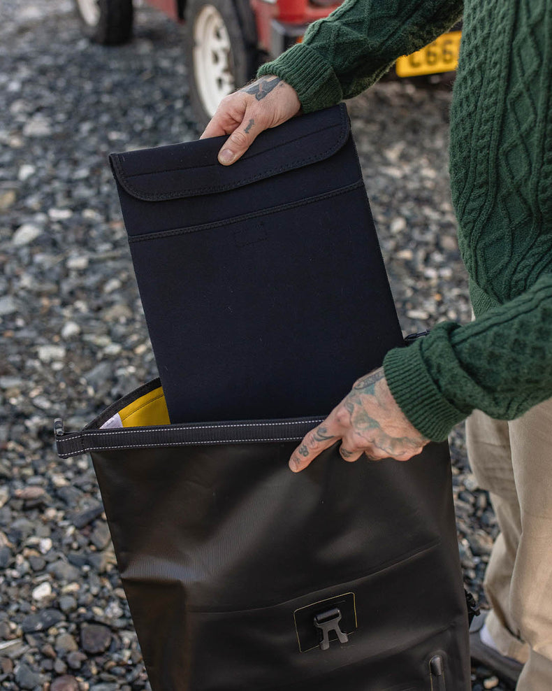 Passenger Tide 25L Recycled Dry Bag Backpack Black