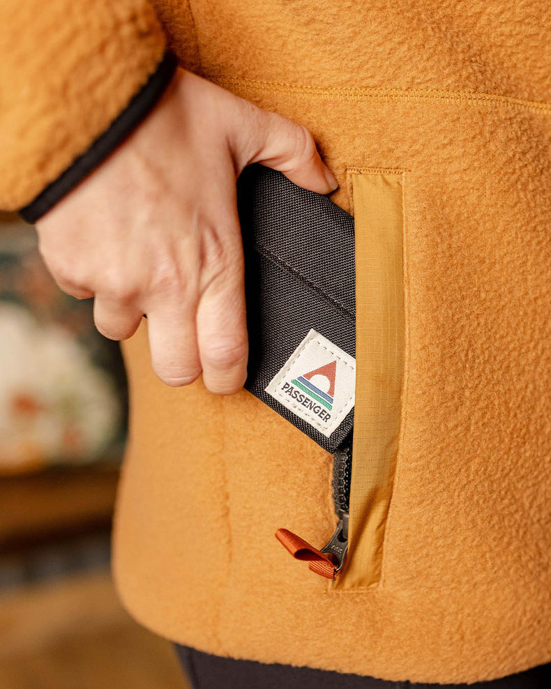 Passenger Pocket Recycled Wallet Black
