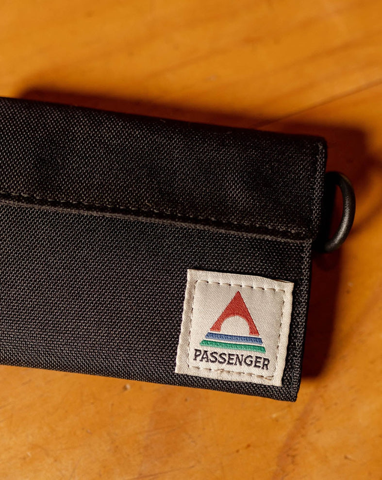 Passenger Pocket Recycled Wallet Black