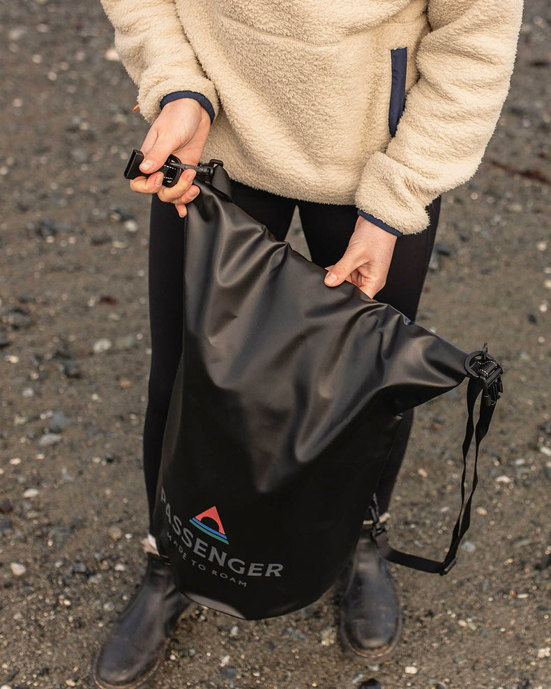 Passenger Tide 30L Recycled Dry Bag Black